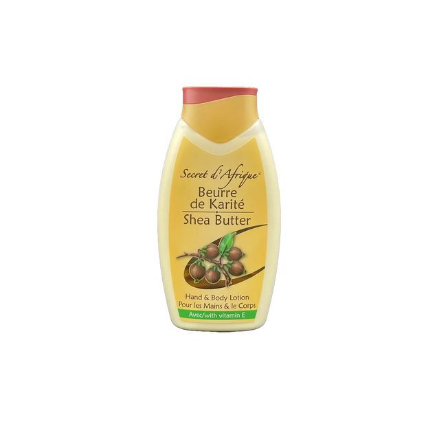 SECRET D'AFRIQUE ≡ Crème Mains Et Corps Au Beurre De Karité 500 ml