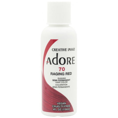 ADORE ≡ Colorations semi-permanentes Raging Red 70
