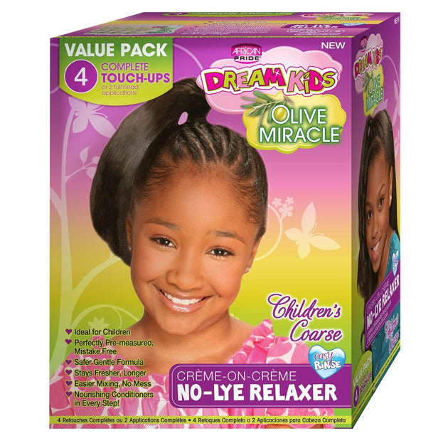 Défrisant Pour Enfants Just For Me - Crème Lissante Sans Soude, Fabriqué Au Royaume-Uni