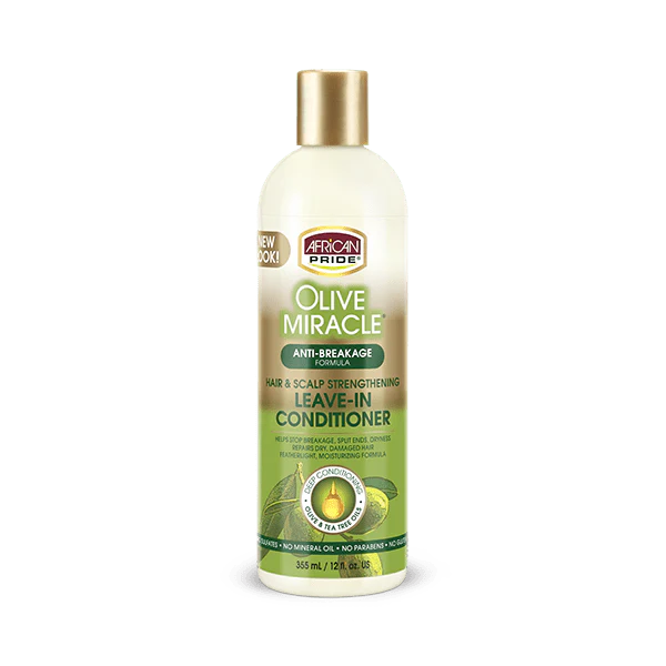 AFRICAN PRIDE OLIVE MIRACLE ≡ Après-Shampooing Sans Rinçage