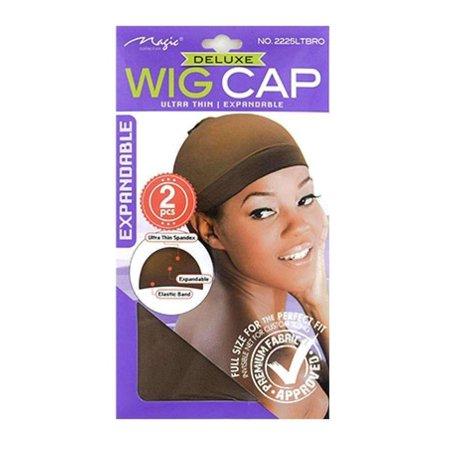 ACCESSOIRES ≡ Wig Cap "2 pcs" Dark Brown