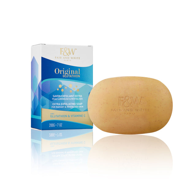 savon au glutathion FAIR & WHITE ORIGINAL GLUTATHION ≡ Savon Exfoliant Extra