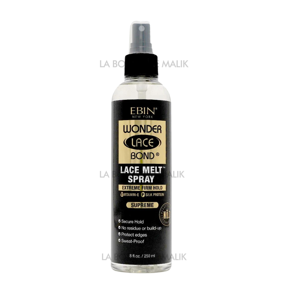 Spray Fixant Invisible Pour Dentelle De Perruque - Wode Mate - 120 Ml - Rend La Dentelle Invisible Et Tient