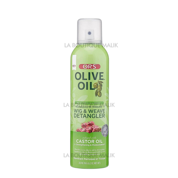 ORGANIC ROOT STIMULATOR OLIVE OIL ≡ Spray Fixant pour perruques et tissages Démêlant