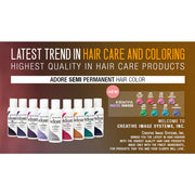 ADORE ≡ Colorations semi-permanentes Jet Black 121