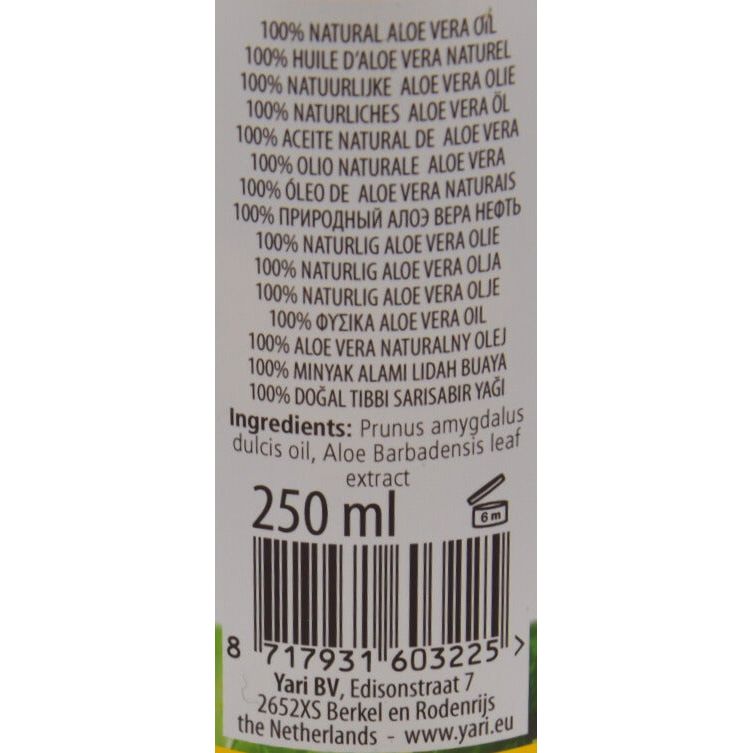 YARI ≡ Huile D'Aloe Vera 100% Pure