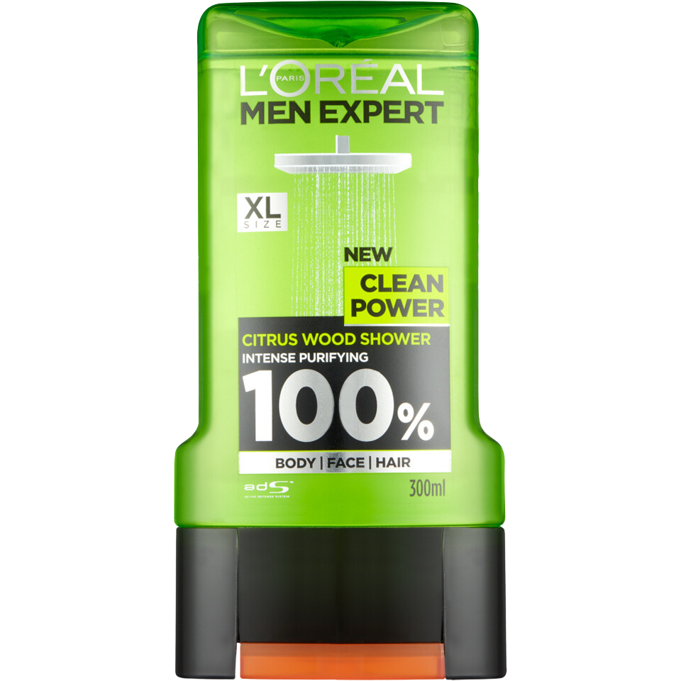 Gel Douche Homme Extreme Cool - PH Neutre à L'eucalyptus Et Menthol - 250 Ml - Bouteille Neuve