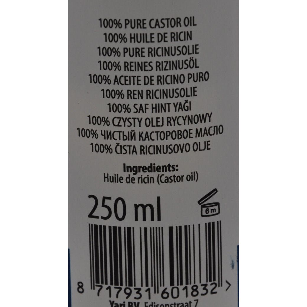 Huile De Ricin Audran 100% Naturelle - Flacon 200 Ml, Soin Cheveux Et Peau, Neuf