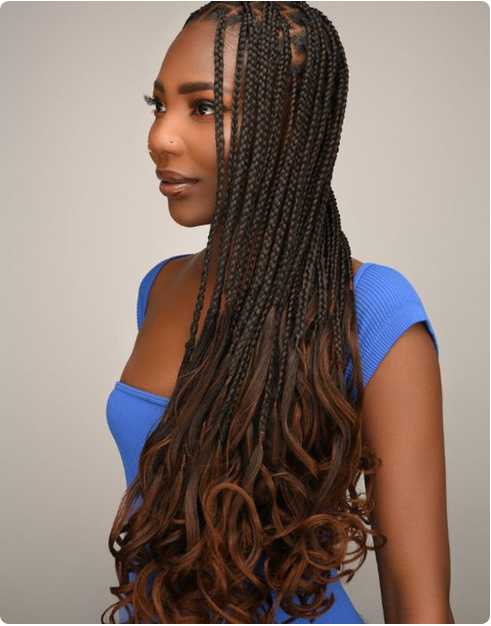 Urban Braid French Curl 30" N°1B/27T