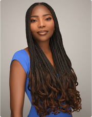 Urban Braid French Curl 30" N°1B/27T