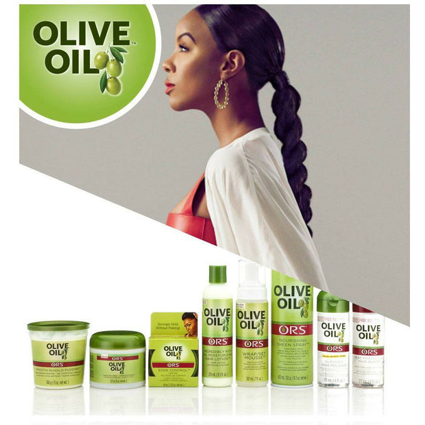 ORS OLIVE OIL ≡ Crème Défrisante Olive Oil Professionnelle "Extra Forte"