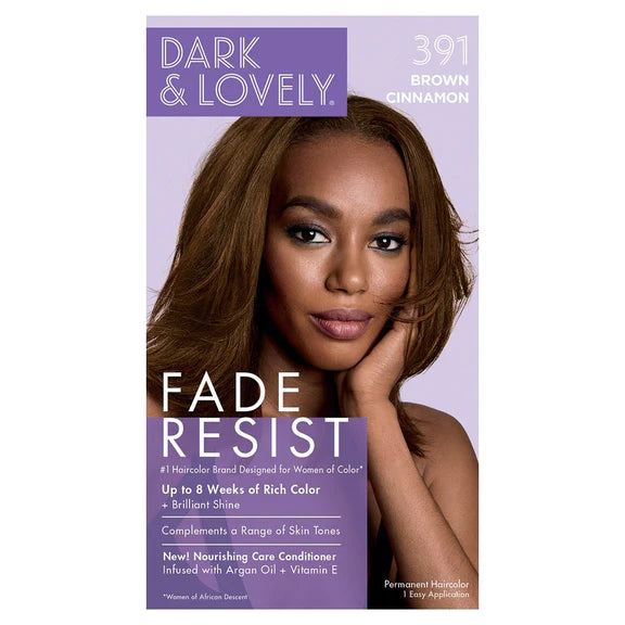 DARK & LOVELY ≡ Coloration Brun Cannelle N°391