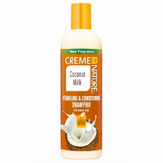 CREME OF NATURE COCONUT ≡ Shampooing Démêlant & Conditionnant