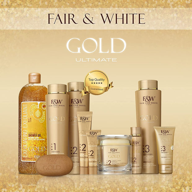 FAIR & WHITE GOLD ≡ Gel Douche Exfoliant