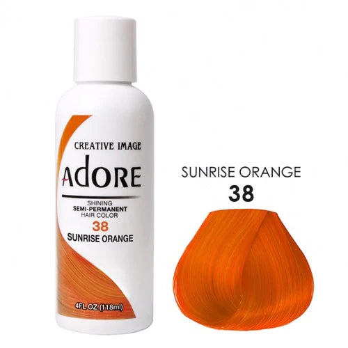 ADORE ≡ Colorations semi-permanentes Sunrise Orange 38