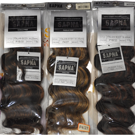 SAPNA ≡ Italian Body 14" Color P4/27