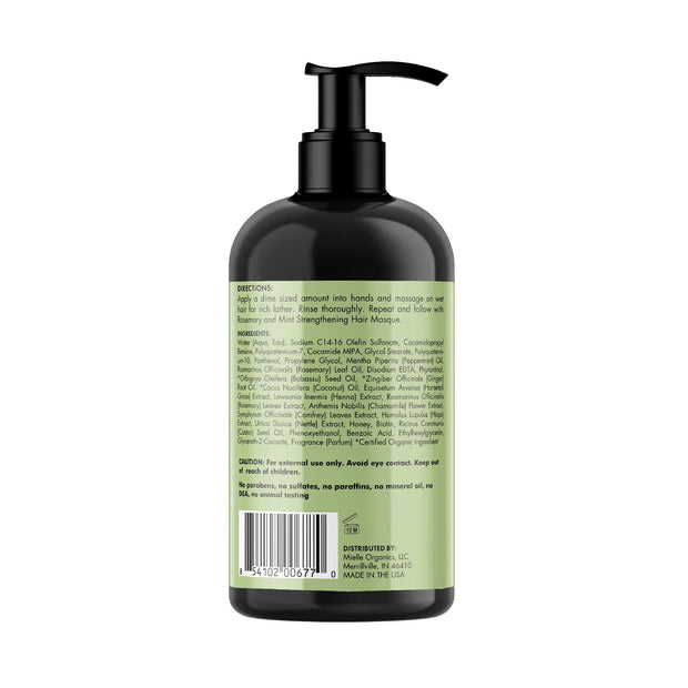 MIELLE ROSEMARY MINT ≡ Shampooing Fortifiant