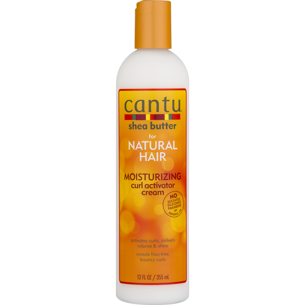 CANTU SHEA BUTTER FOR NATURAL HAIR ≡ Crème Hydratante Activateur de Boucles