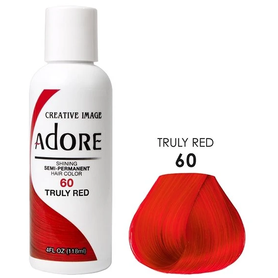 ADORE ≡ Colorations semi-permanentes Truly Red 60
