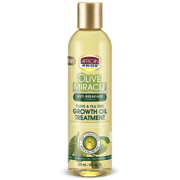 AFRICAN PRIDE OLIVE MIRACLE ≡ Huile De Croissance