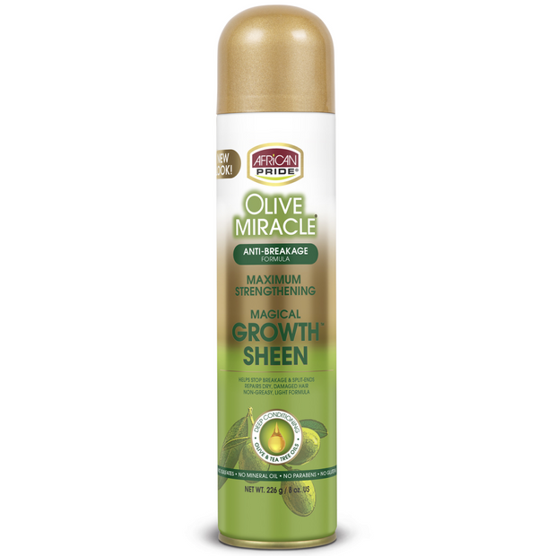 AFRICAN PRIDE OLIVE MIRACLE ≡ Spray Croissance Des Cheveux