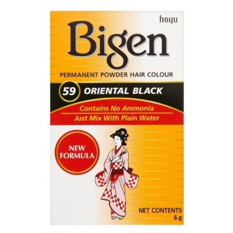 BIGEN ≡ Poudre Colorante Noir Oriental 59