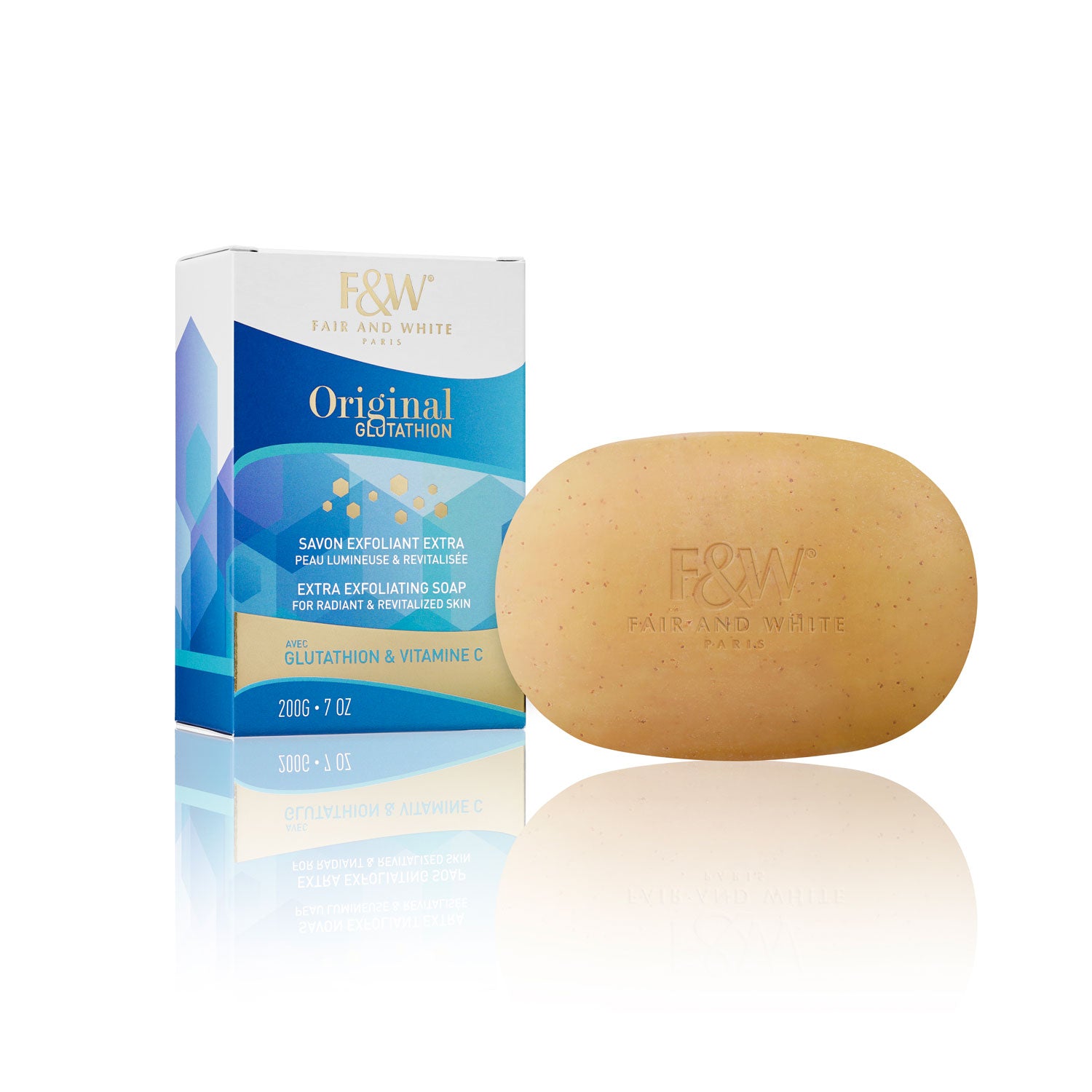 Savon éclaircissant Au Glutathione - Anti-acné Et Anti-taches - 135g, Marque Totaal Beauty - Neuf