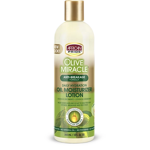 AFRICAN PRIDE OLIVE MIRACLE ≡ Lotion Capillaire Hydratant