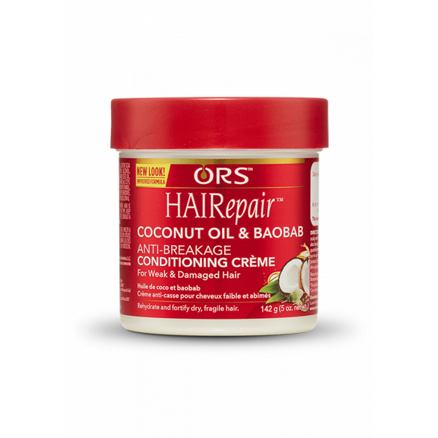 ORS HAIREPAIR ≡ Crème Anti-Casse Pour Cheveux Faibles Et Abîmés