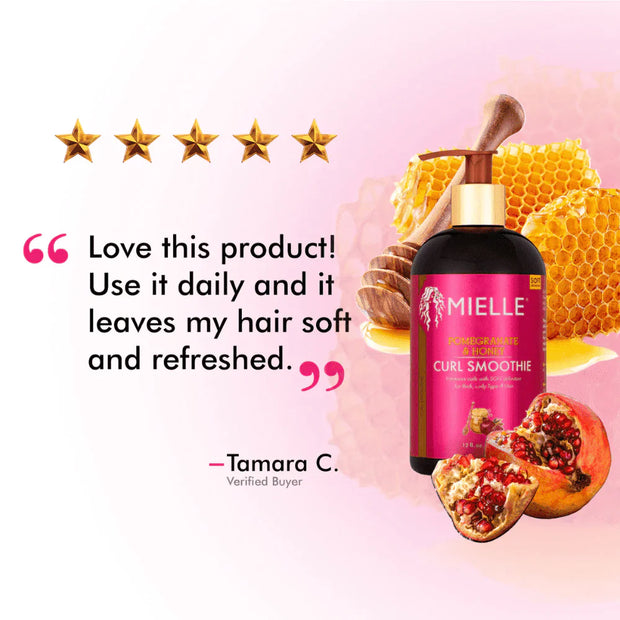 MIELLE POMEGRANATE & HONEY ≡ Curl Smoothie