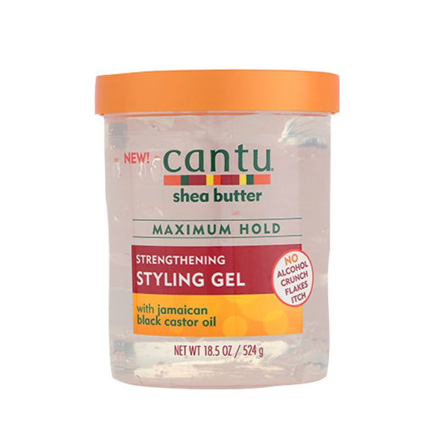 CANTU SHEA BUTTER ≡ Gel Coiffant & Fixant Black Castor
