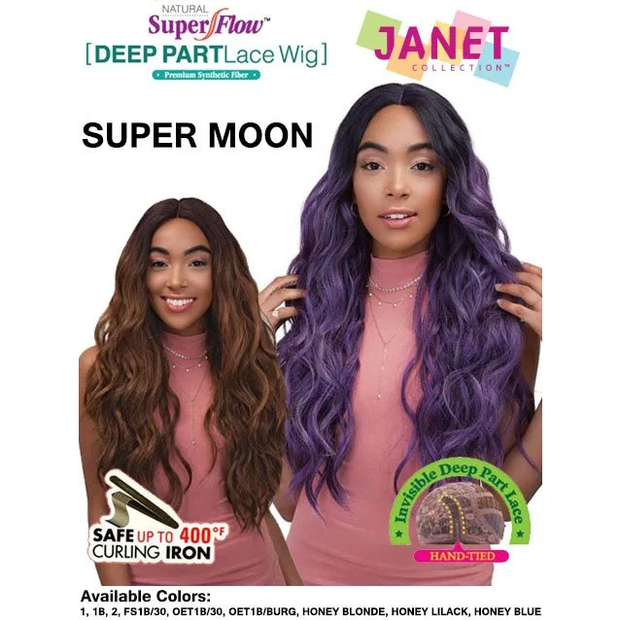 JANET COLLECTION SUPERFLOW ≡ Perruque SUPER MOON